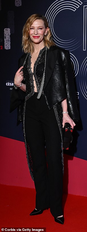 Wunderschön: Cate Blanchett und Léa Seydoux betraten am Freitag den roten Teppich für die 47. César Film Awards im Olympia in Paris, Frankreich