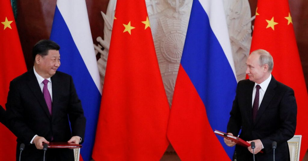 Russland und China haben vor dem Einmarsch in die Ukraine ihre wirtschaftlichen Beziehungen gestärkt