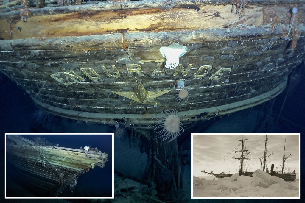 Ernest Shackletons Schiff wurde nach 107 Jahren in der Antarktis gefunden