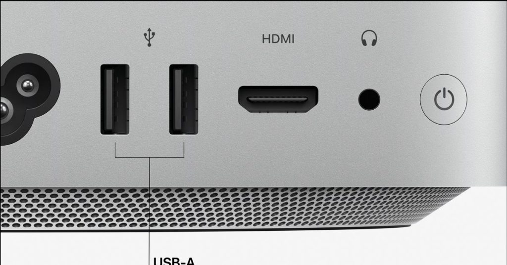 Vielen Dank, Apple, dass Sie USB-A in Mac Studio behalten