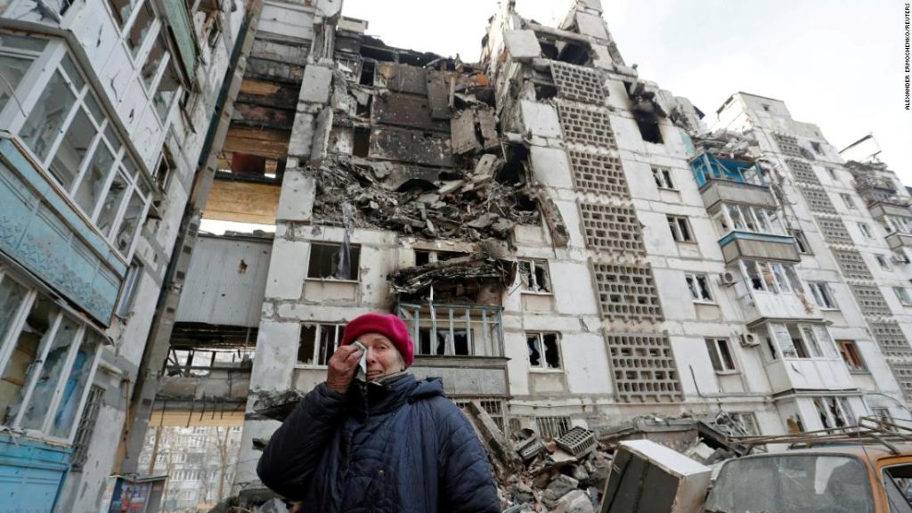 Die Evakuierungskorridore von Mariupol „in den Händen der Besatzer“, als der Bürgermeister alle auffordert, zu gehen