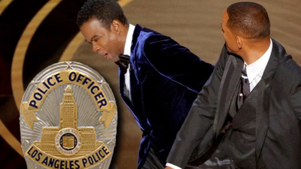 Das LAPD kann Will Smith nicht verhaften, die Polizei hat Chris Rock Slap nicht gesehen