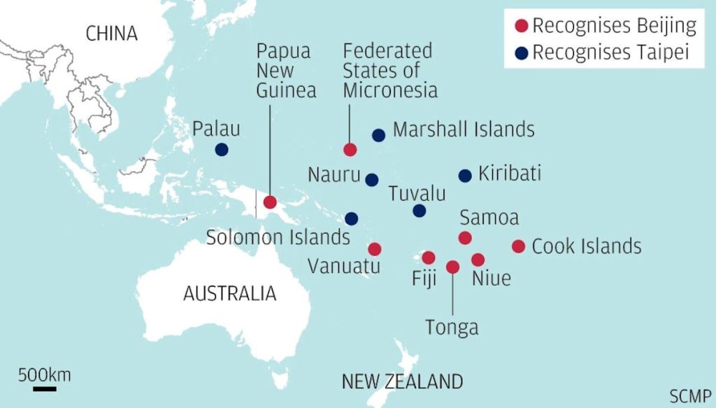 China schlägt Australien auf der „roten Linie“ der Salomonen zurück und sagt: „Der Pazifik ist nicht jemandes Hinterhof“