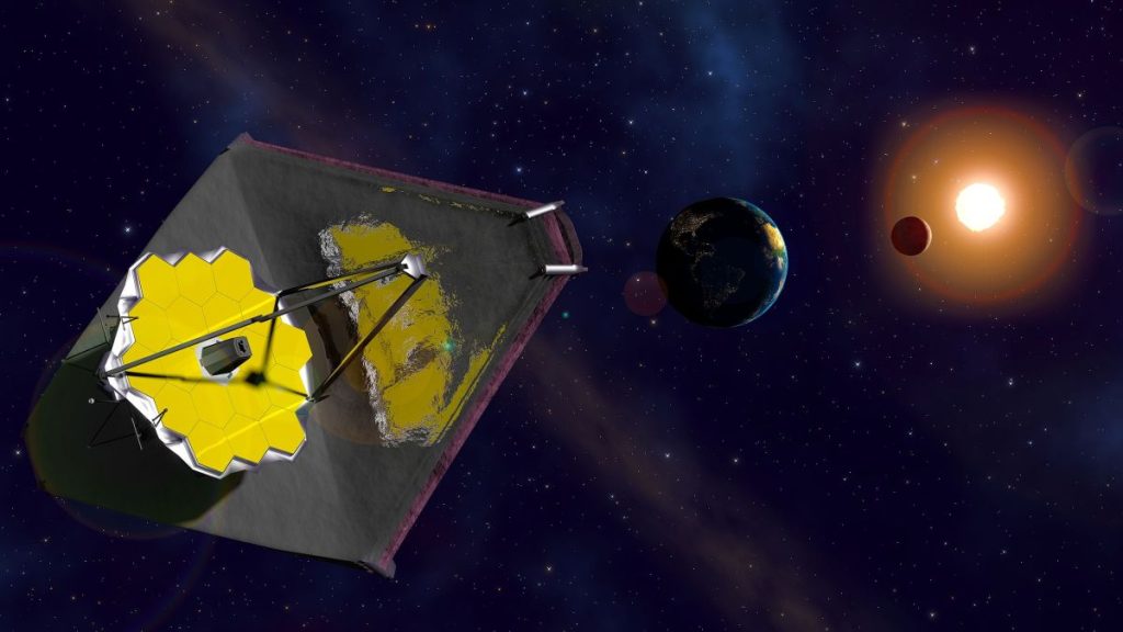 Das James-Webb-Weltraumteleskop spiegelt die kühle Temperatur im Weltraum wider