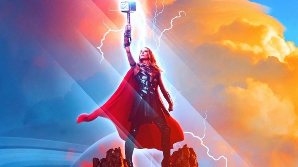 Jane Foster Mighty Thor bekommt ihr ganz eigenes Love and Thunder Poster