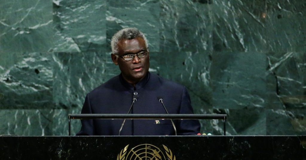Laut dem Büro des Premierministers werden die Salomonen keine chinesische Militärbasis zulassen