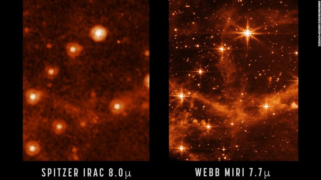Das James-Webb-Weltraumteleskop fängt scharfe Bilder von unsichtbarem Licht ein