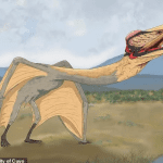 Alte Fossilien riesiger fliegender Reptilien, die in Argentinien entdeckt wurden