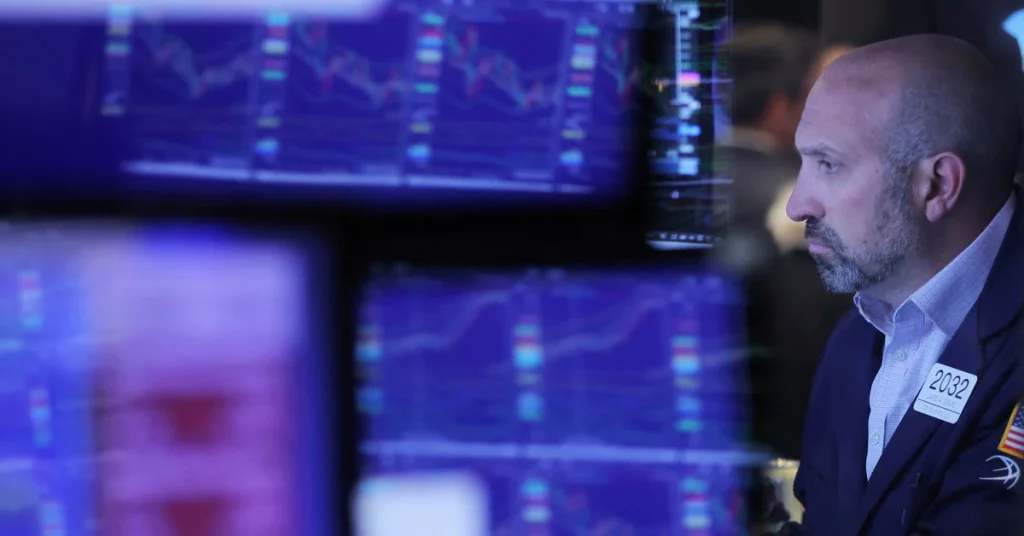 Ausverkauf an der Wall Street aufgrund von Aktienwachstum angesichts von Zinssorgen