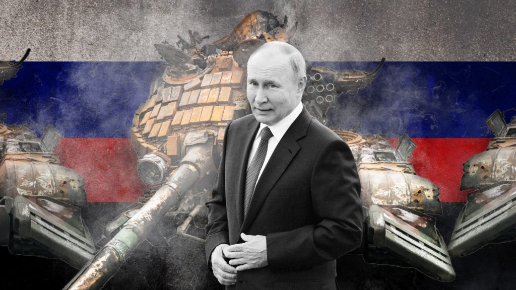 Das russische Staatsfernsehen gab zu, dass die Armee von Wladimir Putin im Ukrainekrieg völlig verlegen war