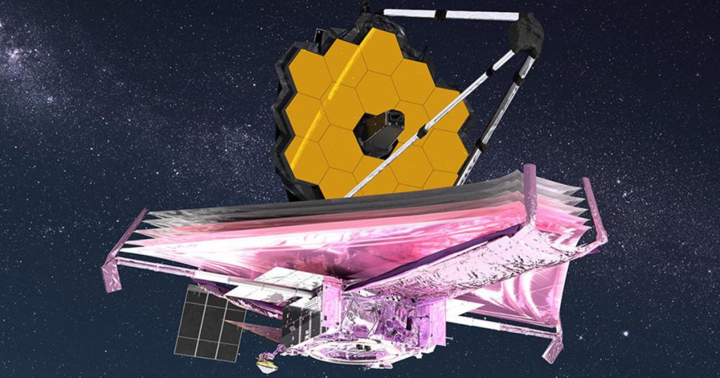 Die NASA sagt, die optische Ausrichtung des James-Webb-Weltraumteleskops sei „perfekt“.