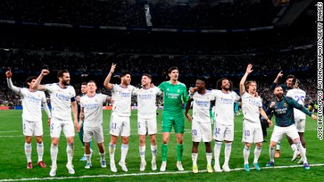 Real Madrid feierte einen unglaublichen Sieg über Manchester City.