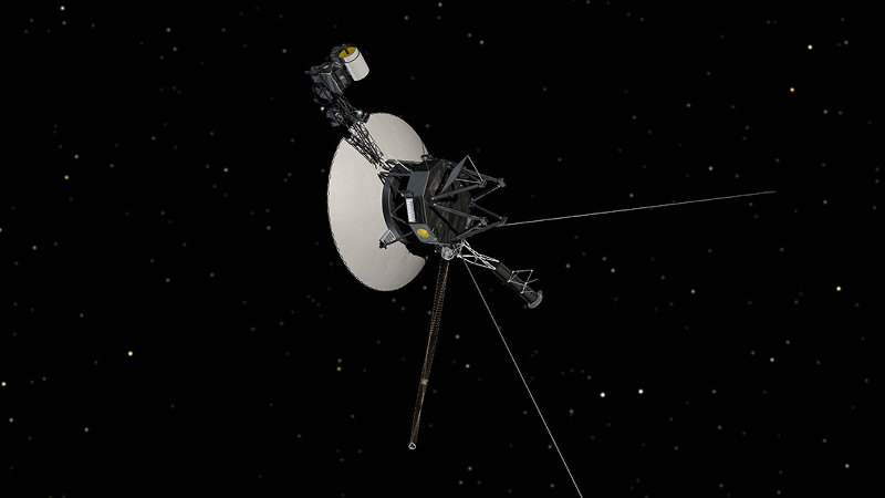 Voyager 1 redet etwas Bullshit, aber es funktioniert immer noch