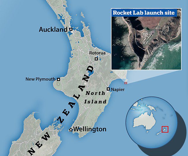 CAPSTONE wird mit der Electron-Rakete von Rocket Lab vom Launch Complex 1 des Unternehmens in Neuseeland starten