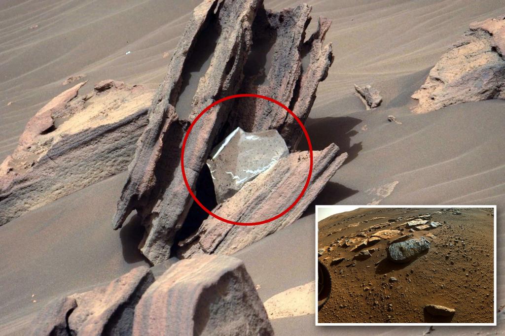 Die NASA entdeckt in einem seltsamen Bild „glänzende Metallfolie“ auf dem Mars – können Sie das Rätsel lösen?