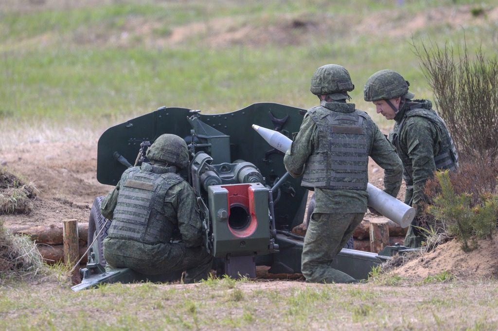 jährliche Zusammenkunft "Militärische Sicherheit und Verteidigung des Staates" Es findet am 27. Mai 2022 auf dem Borisovsky Training Ground statt, 70 km von Minsk, Weißrussland entfernt.