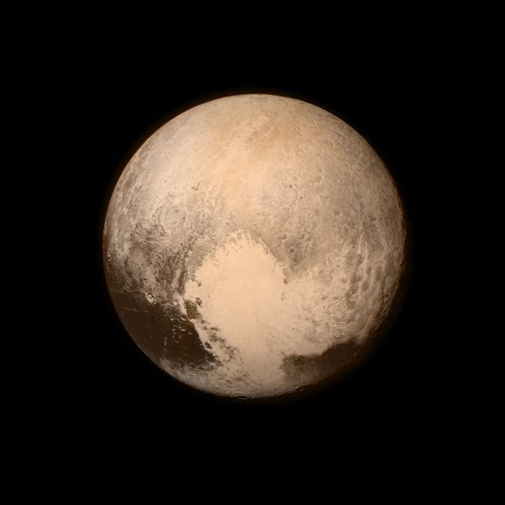 Pluto 13. Juli