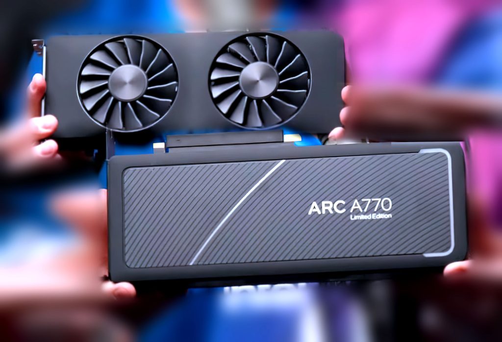 Intel bestätigt die Grafikkarte Arc A770 Limited Edition