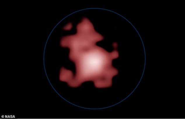 Der vorherige Rekordhalter, der 2015 vom Hubble-Teleskop entdeckt wurde, ist GN-z11 (im Bild), das 400 Millionen Jahre nach der Geburt des Universums datiert wird
