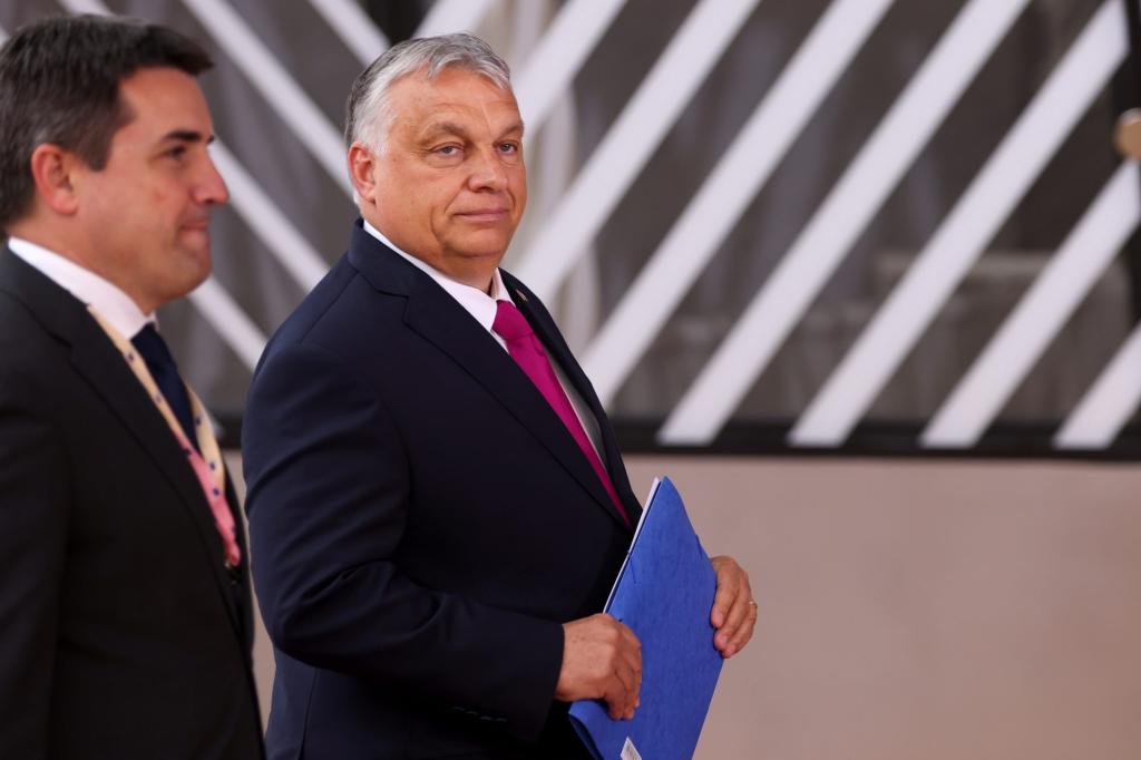 Der Ungar Viktor Orban hat eine Idee, um den Krieg zwischen Russland und der Ukraine zu beenden
