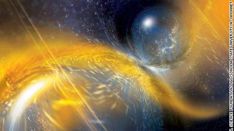 Astronomen detektieren Gravitationswellen von massiven Kollisionen mit Neutronensternen