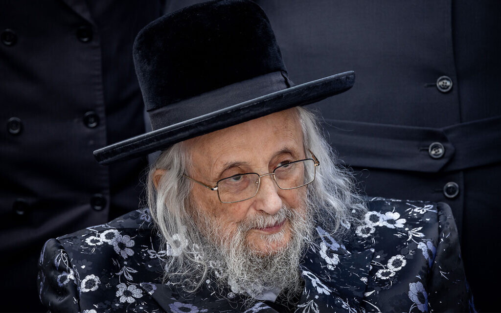 Rabbi Yitzgok Tuvia Weiss, prominenter militanter Hardliner-Führer, stirbt im Alter von 95 Jahren