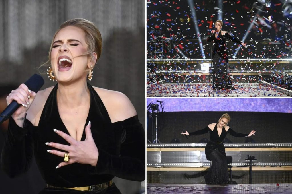 Adele war in Tränen aufgelöst, als sie im BST Hyde Park in London auftrat
