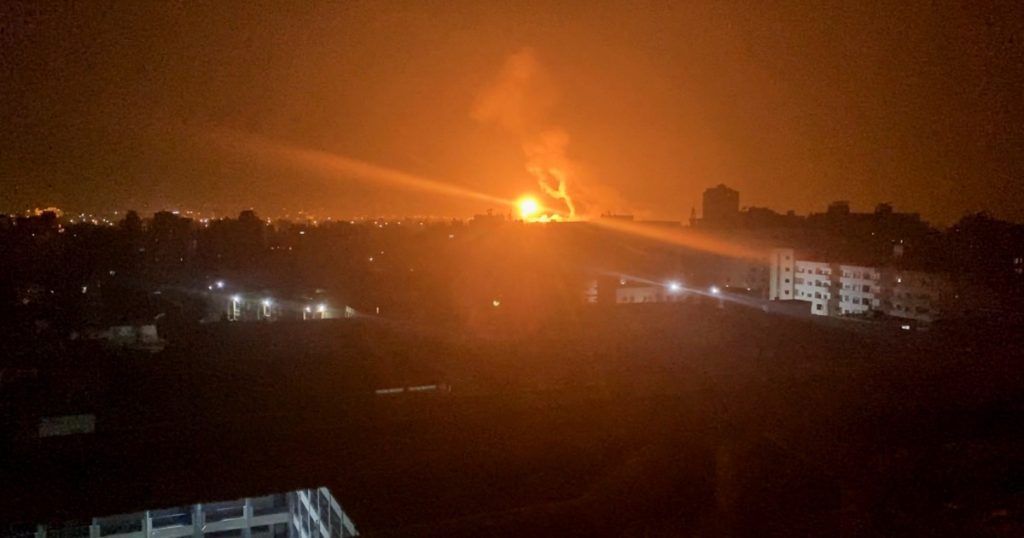 Israel startet Luftangriffe auf den Gazastreifen, aber es wurden keine Verletzten gemeldet |  Gaza-Nachrichten