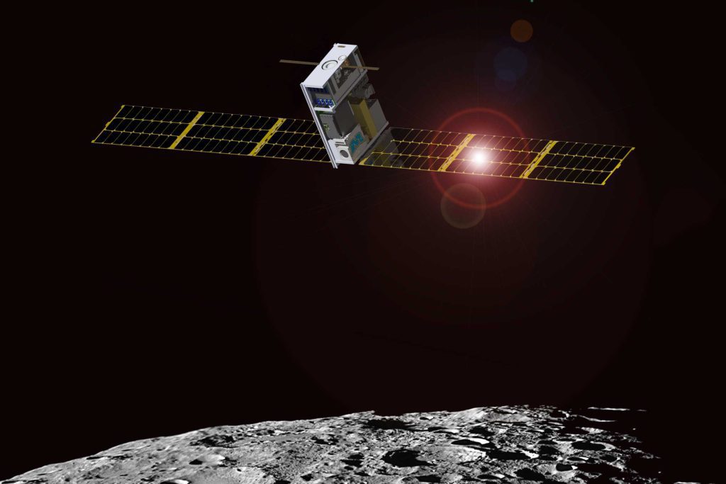 Mond-Eiswürfel der NASA - Mondbeobachtungswürfel bereit zum Start von Artemis