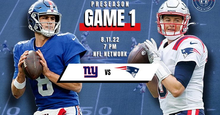 Giants-Patriots, Vorbereitungswoche 1: Live-Updates, wenn die Giants gewinnen