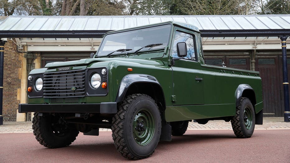 AA-grüner Land Rover, entworfen von Prinz Philip