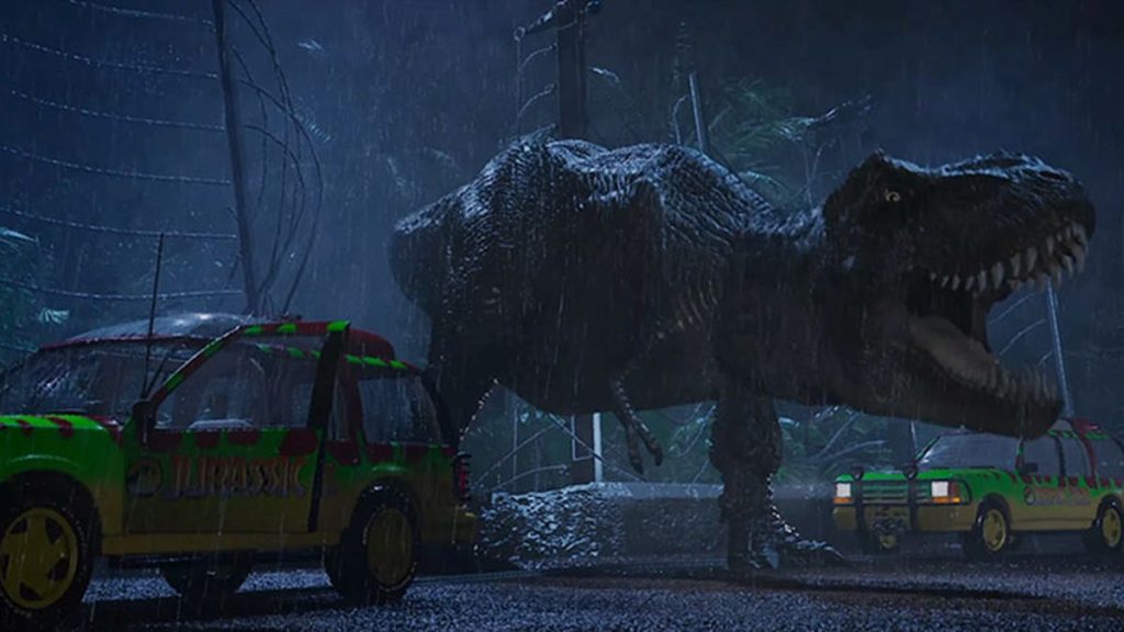 Die klassische Jurassic-Park-Szene wurde im PlayStation-Spiel nachgebildet