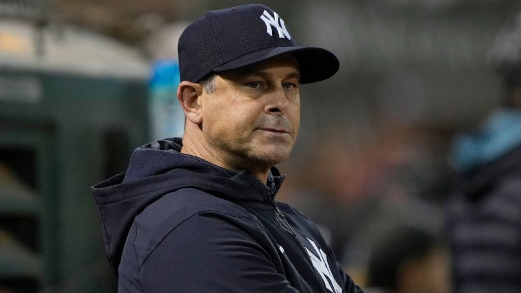 New York Yankees-Trainer Aaron Boone erhitzte sich nach der „peinlichen“ 0:9-Niederlage des Teams gegen die Tampa Bay Rays