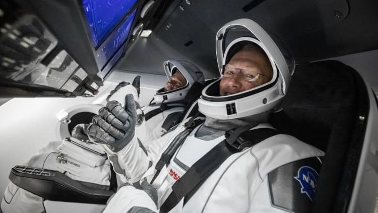 SpaceX wint contract van $ 1,4 miljard met NASA voor nog vijf astronautenmissies