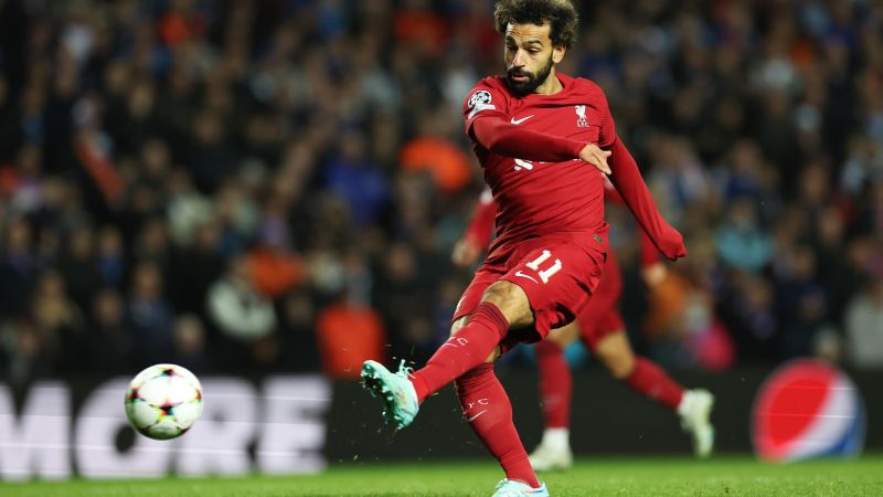 Mohamed Salah erzielt den schnellsten Hattrick in der Geschichte der Champions League, während Liverpool die Rangers besiegt