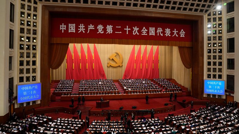 Chinas BIP und andere wichtige Wirtschaftsdaten verzögerten sich während des Kongresses der Kommunistischen Partei 2022