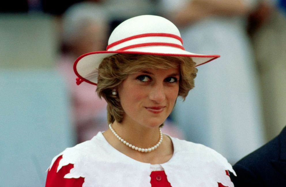 Foto: Diana, Prinzessin von Wales, während eines offiziellen Besuchs in Edmonton, Alberta, Kanada.