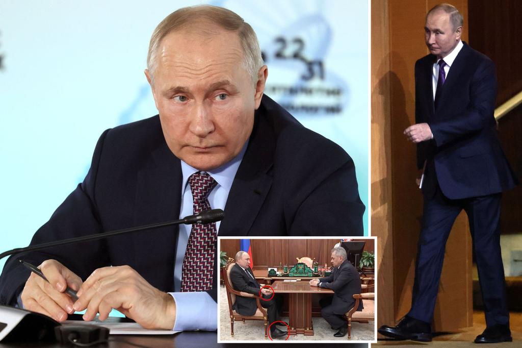 Putin fiel die Treppe hinunter, schmutzig inmitten gesundheitlicher Probleme: Bericht