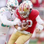 VERLETZUNGSUPDATE VON JIMMY GAROPOLO: QB der 49ers scheidet wegen einer Knöchelverletzung gegen die Dolphins aus;  Rookie Brock Purdy übernimmt