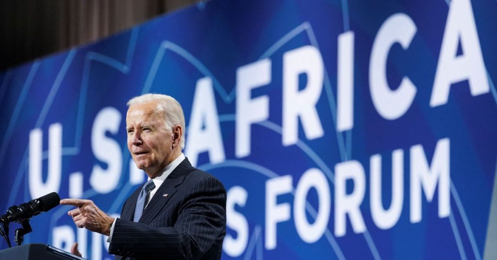 Biden sagt, die USA seien in Bezug auf Afrikas Zukunft „alles dabei“.