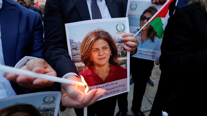 Sherine Abu Akle: Al-Jazeera bringt den Fall vor den Internationalen Strafgerichtshof, sagt das Netzwerk