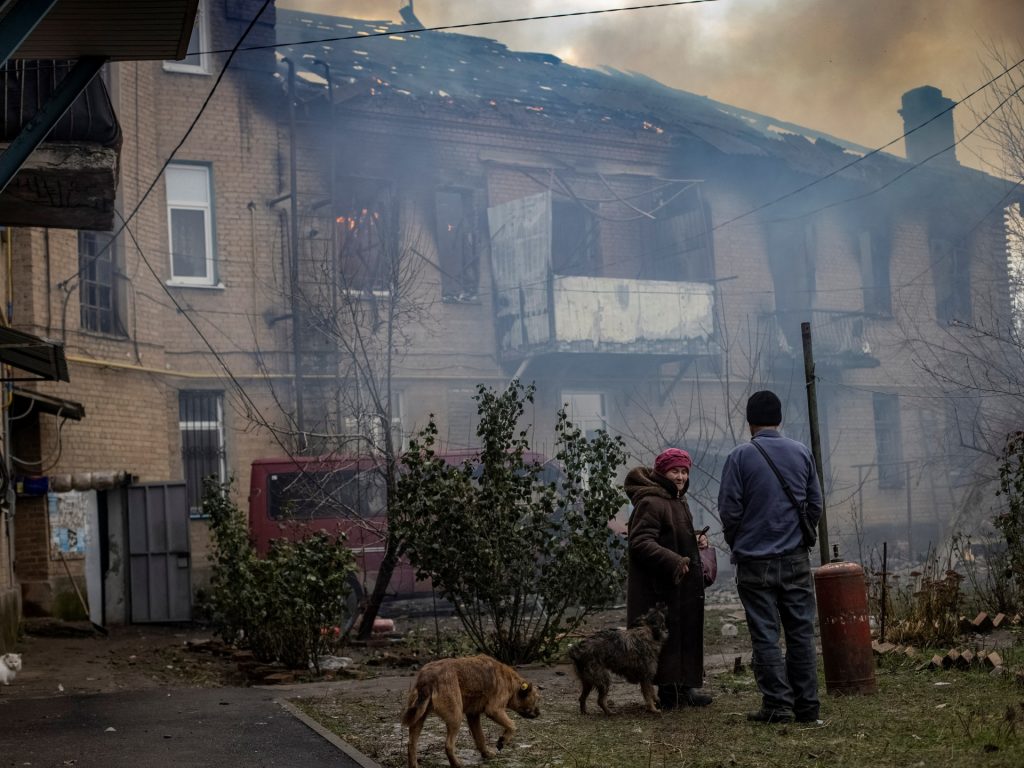 Zelinsky: Russland hat die Stadt Bakhmut in eine "brennende Ruine" verwandelt |  Nachrichten über den Krieg zwischen Russland und der Ukraine